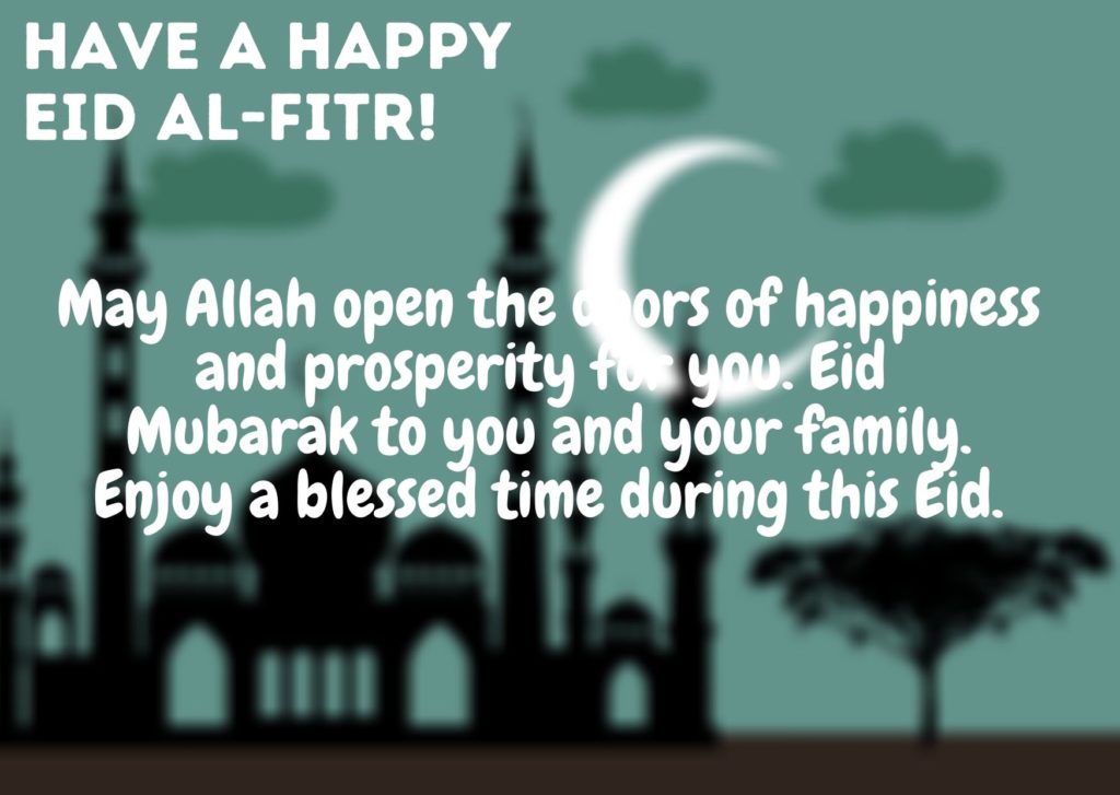 Dark Sky Simple Eid al Fitr Card2