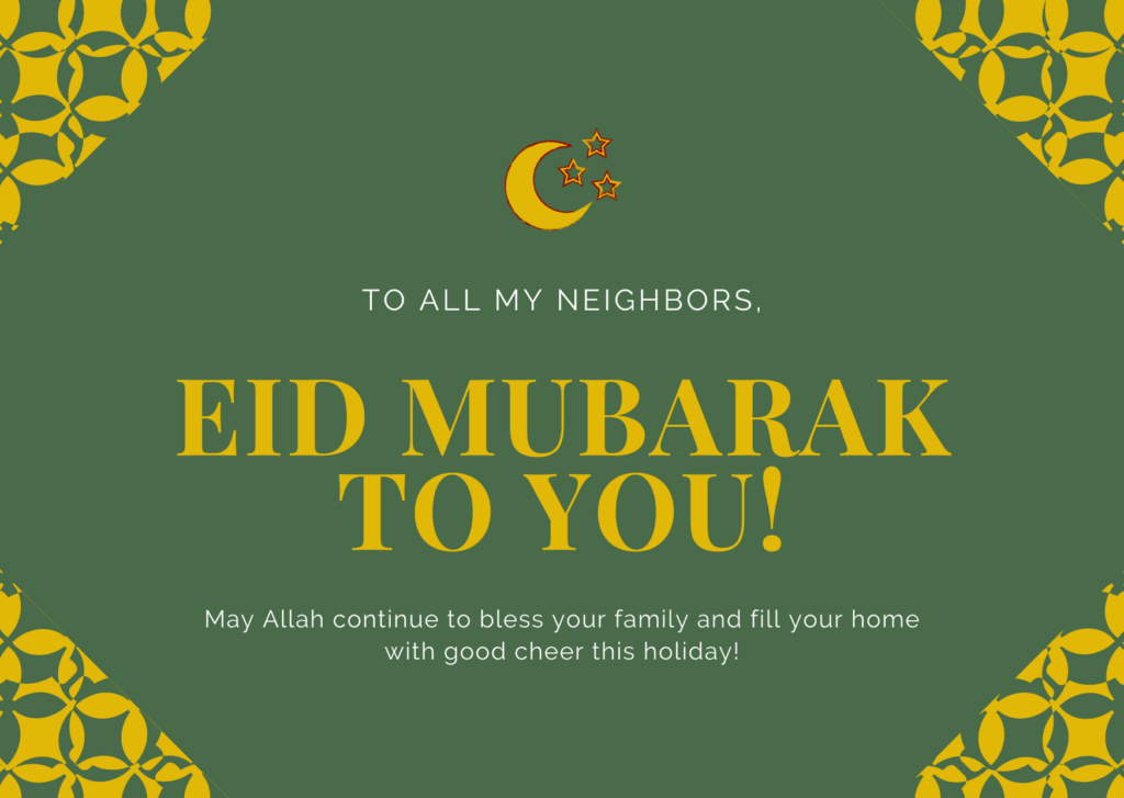 eid mubarak status 6