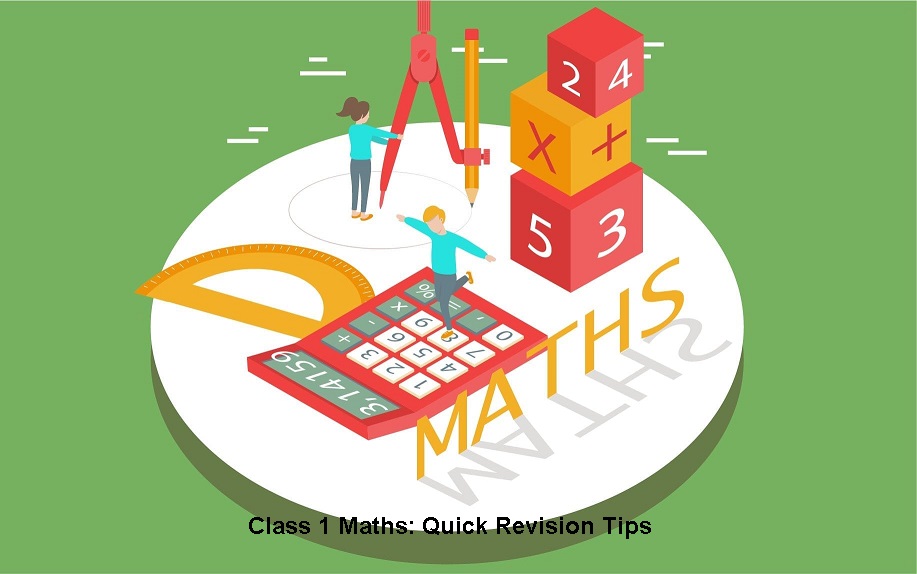 Class 1 Maths Quick Revision Tips