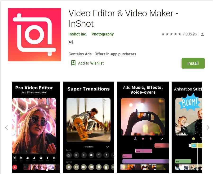 The best video editing app for Android for free