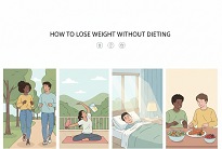 How to lose weight without dieting
