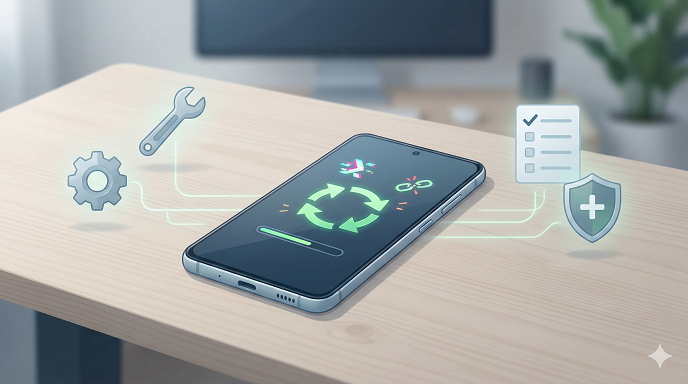 Android phone keeps restarting solution 2026