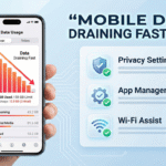 mobile data draining fast fix