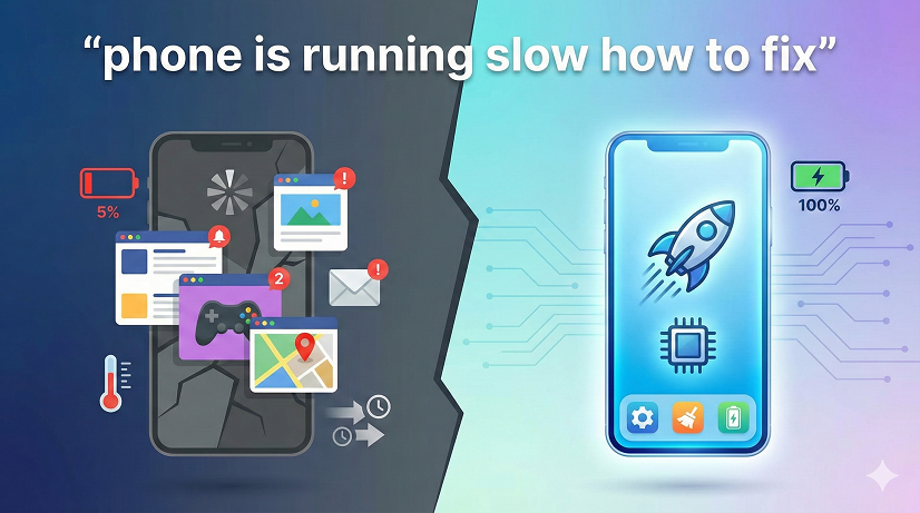 phone is running slow how to