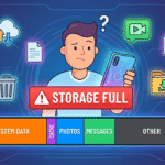 phone storage full but nothing installed 2026