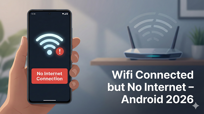Wifi connected but no i nternet android 2026