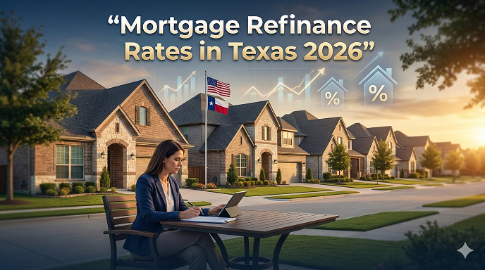 Mortgage refinance rates in Texas 2026