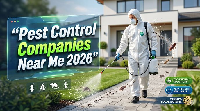 Pest control companies near me 2026