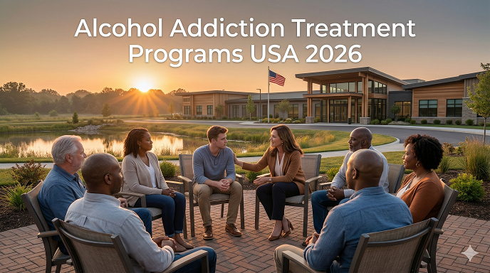 alcohol addiction treatment programs USA 2026