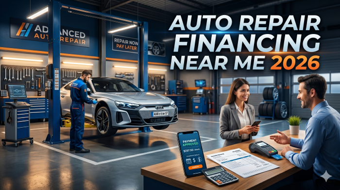 Auto repair financing near me 2026
