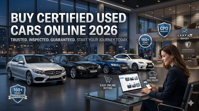 Buy certified used cars online 2026