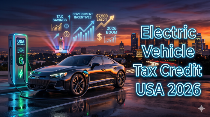 Electric vehicle tax credit USA 2026