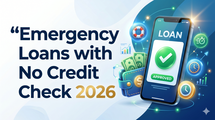 Emergency loans with no credit check 2026