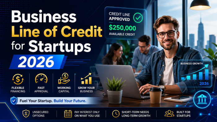 Business line of credit for startups 2026