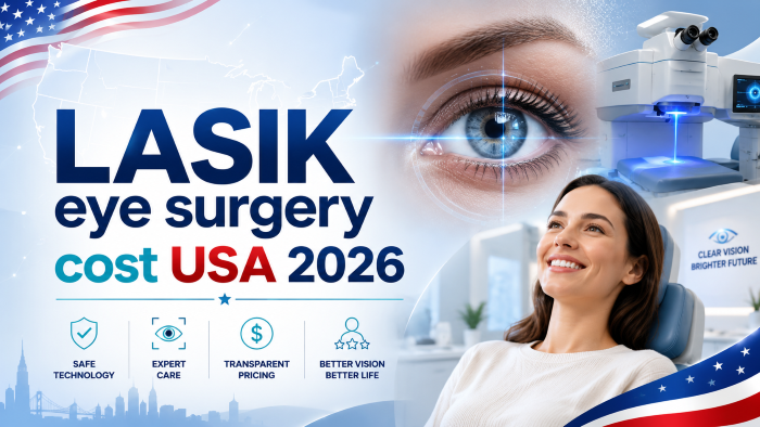 LASIK eye surgery cost USA 2026