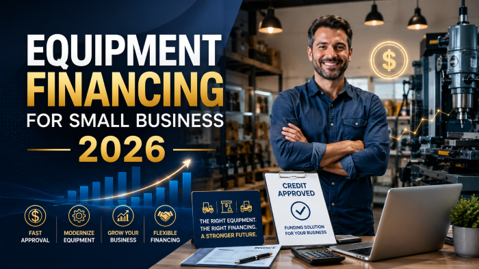 equipment financing for small business 2026