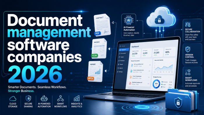 Document management software companies 2026