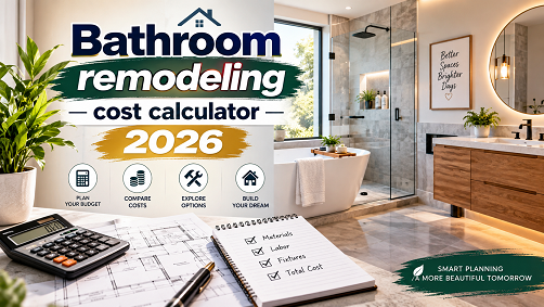 Bathroom remodeling cost calculator 2026 1 Bathroom remodeling cost calculator 2026
